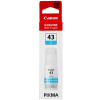 Canon GI-43 azúrový atrament (4672C001) Atramentová kazeta (farba Azúrová) / Obsah 60,0 ml