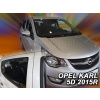 Deflektory - Opel Karl od 2015 (+zadné)