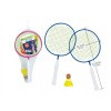 Wiky Badminton s košíkom 43,5cm ružový 047353