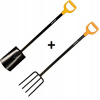 Lopata - FISKARS Sada rýľových p + rypná vidlica SOLID (Lopata - FISKARS Sada rýľových p + rypná vidlica SOLID)