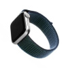 FIXED Nylonový řemínek Nylon Strap pro Apple Watch 42/44/45/46/49mm, temně modrý