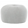 Autronic Taburet, šedá Bouclé látka. AK-307 GREY2