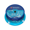 Verbatim CD-R, 43432, DataLife, 25-pack, 700MB, Extra Protection, 52x, 80min., 12cm, cake box