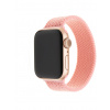 Remienok FIXED Elastic Nylon Strap pre Apple Watch 42/44/45/Ultra 49mm veľkosť XS ružový (FIXENST-434-XS-PI)