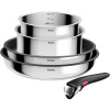 Súprava riadu Tefal L881S504 Ingenio Cook Eat 5ks, strieborná Tefal