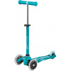 Detská kolobežka Micro Mini Deluxe Aqua LED (MMD076)
