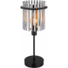 Globo Lighting Gorley stolová lampa 1x40 W čierna-dymová 15698T