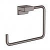 Hansgrohe AddStoris Držiak na uterák, kefovaný čierny chróm 41754340-HG