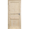 Radex Vnitřní dveře 6002/03 masivní borovicové dřevo 73,5 x 198,5 cm levé panty FSC®