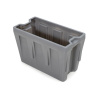 Vložný box z polyethylénu (PE), pre stohovateľné nádoby PolyPro 300 l, 351 x 667 x 440 mm