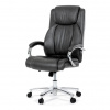 Nábytek PEGAS s.r.o. Kancelářské křeslo, houpací mechanismus, šedá ekokůže, KA-F1385 GREY