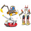 SADA 680v1 KOSTRUKČNÉ STAVEBNICE DIY KOVOVÝ TANK BAGER ROBOT SKRUTKY