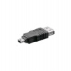 PREMIUMCORD Redukcia USB 2.0 A - Mini B 5pin (F/M) (kur-9)