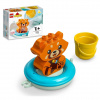 LEGO® DUPLO® 10964 Zábava vo vani : Plávajúca panda červená