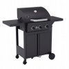 PLYNOVÝ GRIL LANDMANN ROOKIE 3.0 COOK 9KW KOLESÁ LIATIENOVÝ ROŠT (PLYNOVÝ GRIL LANDMANN ROOKIE 3.0 COOK BLACK 13972)