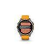fenix 8 - 47mm, AMOLED, Sapphire, Titanium, Spark Orange/Graphite band