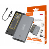 Puzdro na SSD M2 NVME PCIE SATA USB-C TF SD adaptér HUB Vrecko M.2