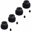 Ozubené kolesá Yunique 18T 19T 20T 21T 48DP 3,175 mm RC 4 kusy