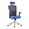 OFFICE PRO s.r.o. Kancelárska stolička Halia MESH s podhlavníkom, modrá