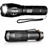 Čelovka, baterka - 2x Tactical Taktická LED Cree XM-L T6 a Q5 zoom (Čelovka, baterka - 2x Tactical Taktická LED Cree XM-L T6 a Q5 zoom)