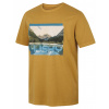 Husky Pánské bavlněné triko Tee Lake M mustard (Velikost: XXL)