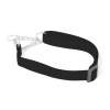 Obojok DUVO+ Polosťahovací nylon čierny 35-55 cm / 20 mm