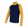 Mikina Sensor Coolmax Thermo - Pánska Deep blue / Mustard XXL