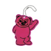 Compass Prívesok na kľúče reflexní BEAR fialový