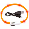 Obojek pro psy LED Karlie, svítící, 20-75 cm, orange