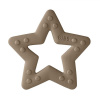 BIBS Hryzátko Baby Bitie Star, farba Dark Oak