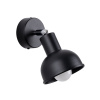 Sollux Lighting Nástenné svietidlo Elba, 1x čierne kovové tienidlo (možnosť polohovania)