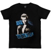 Tričko Billy Idol - Rebel Yell Blue Čierna XL