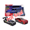 Dickie Auto Pullback Racer 15 cm, 3 druhy