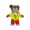 Mäkký medvedík medvedíka - 43 cm fleece žltá (Mäkký medvedík medvedíka - 43 cm fleece žltá)