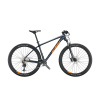 Horský bicykel KTM Myroon Pro Eveblue / Space Orange / Silver 19/L