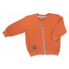 Mikina škoricová na zips - Nicol, veľ. 80