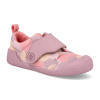 Barefoot dětské tenisky Affenzahn - Prewalker Cotton Smally Otter rose růžové