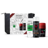 Vichy Homme XMAS 2025 (Vianočné darčekové balenie) 50 ml hydratačný krém + 50 ml antiperspirant + 50 ml Dercos šampón proti lupinám