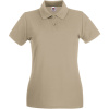Fruit of the Loom Polokošile Lady-Fit Premium Polo, krátký rukáv, dámská COT16303055501-khaki S Khaki