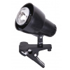 Stolná nočná lampa Clip E14 Black Classic Clip 4357 Rabalux