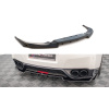 Maxton Design středový spoiler pod zadní nárazník s žebrováním pro Nissan GT-R R35 Facelift, černý lesklý plast ABS, r.v. 2011-2016 SLEVA 5%