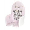 Vložka do jedálenskej stoličky Minnie Mouse, púdrovo ružová