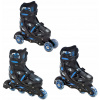 Kolieskové korčule RAVEN 3 v 1 Singer Black/Blue 29-32
