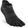 Injinji ponožky RUN no show - černá Velikost: M