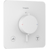 Hansgrohe Ecostat Comfort Q vaňová/sprchová batéria podomietková s termostatom biela 33713700