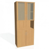 Policová skriňa Strong, 80x192x40 cm, buk/buk