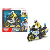 Dickie Policajný motocykel 17 cm s jazdcom