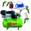 Sada kompresora a príslušenstva ku kompresoru Procraft AC52-2 5 ks | SAC52-2/KIT-5C