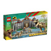 LEGO® Jurassic World™: Stredisko pre návštevníkov: útok T-rexa a raptora (76961)
