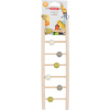 Zolux Drevený rebrík pre vtáky 7 priečok 35 cm
